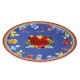 Egan Piatto Torta Love Rosso D.31 cm - Porcellana Made in Italy