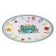 Egan Piatto Torta Love Turchese D.31 cm - Porcellana Made in Italy