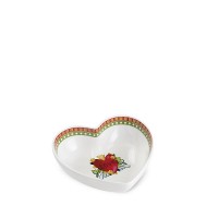 Egan Vuota Tasche Love Rosso 17x5 cm - New Bone China Made in Italy