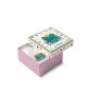 Egan Vuota Tasche Love Turchese 17x5 cm - New Bone China Made in Italy