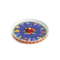 Egan Vassoio Love Rosso D. 20 cm - New Bone China Made in Italy
