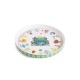 Egan Vassoio Love Turchese D. 20 cm - New Bone China Made in Italy