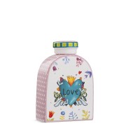 Egan Profumatore Love Turchese 9x13 cm - Ceramica Smaltata Made in Italy