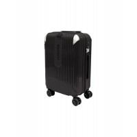 Brandani Trolley Espandibile Brandani Nero - Policarbonato Metal per Viaggi Senza Limiti