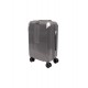 Brandani Trolley Espandibile Grigio Fumo - Policarbonato Metal per Viaggi Senza Limiti