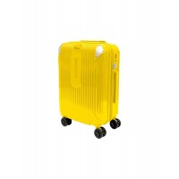 Brandani Trolley Espandibile Giallo - Policarbonato Metal per Viaggi Luminosi