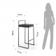 TOMASUCC I Sgabello DODO BLACK