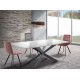Tomasucci Sedia Toffee Rosa Cipria - Velluto Elegante