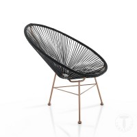 Tomasucci Poltrona Numana Black - Interno/Esterno