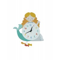 Brandani Orologio Sirenetta con Pendolo – Decorazione Cameretta MDF