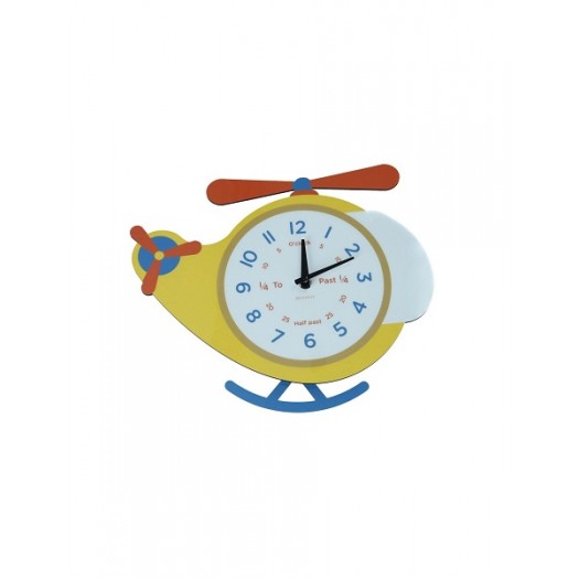 Brandani Orologio Elicottero con Pendolo – Decorazione Cameretta MDF