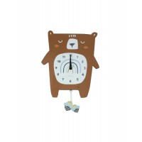 Brandani Orologio Orso con Pendolo – Decorazione Cameretta MDF
