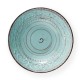 BRANDANI PIATTO FONDO SERENDIPITY TURCHESE STONEWARE