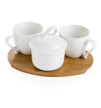 BRANDANI COFFEE SET BIANCO