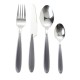 BRANDANI SET POSATE GREY PEARL 16 PEZZI