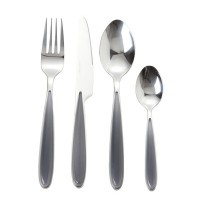 BRANDANI SET POSATE GREY PEARL 16 PEZZI