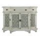 BRANDANI CREDENZA INTARSIO IN LEGNO DI ABETE E MDF