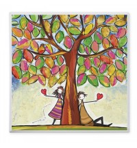 EGAN QUADRO PICCOLO CERAMICA PRIMAVERA SERIE YOU&ME QUATTRO STAGIONI