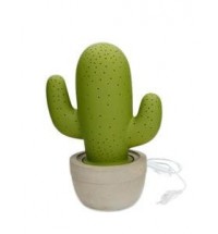 BRANDANI LAMPADA CACTUS VERDESABBIA IN PORCELLANA