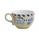 BRANDANI JUMBO TAZZA CORRISPONDENZA IN STONEWARE