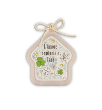 EGAN Mini Formella Pensieri&Parole casa “HOME” CERAMICHE