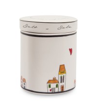 EGAN Barattolo Sale le Casette CERAMICHE