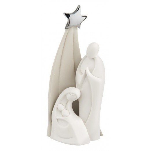 BONGELLI PREZIOSI PRESEPE STELLA NOCCIOLA MARMORINO BIANCO