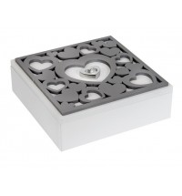 BONGELLI PREZIOSI COFANETTO CUORI GRIGIO