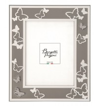 BONGELLI PREZIOSI PORTAFOTO FARFALLE GRIGIO