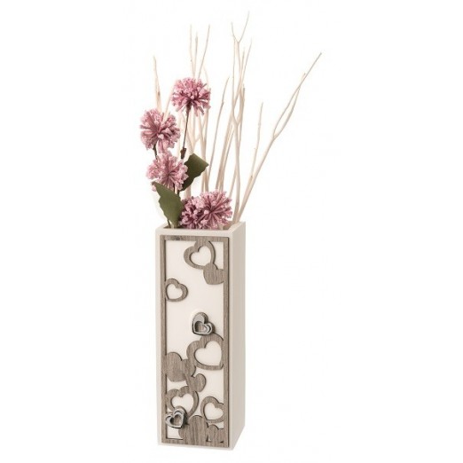 BONGELLI PREZIOSI VASO CUORI ROVERE