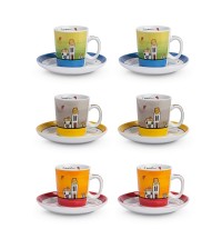 EGAN LE CASETTE SET 6 TAZZINE CAFFE